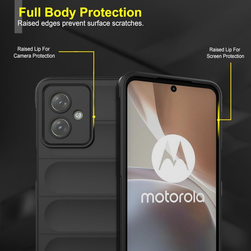 Θήκη TPU Magic Shield Motorola Moto G54 Black