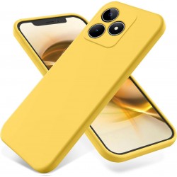 Θήκη Liquid Silicone Realme C63 / 61 Yellow