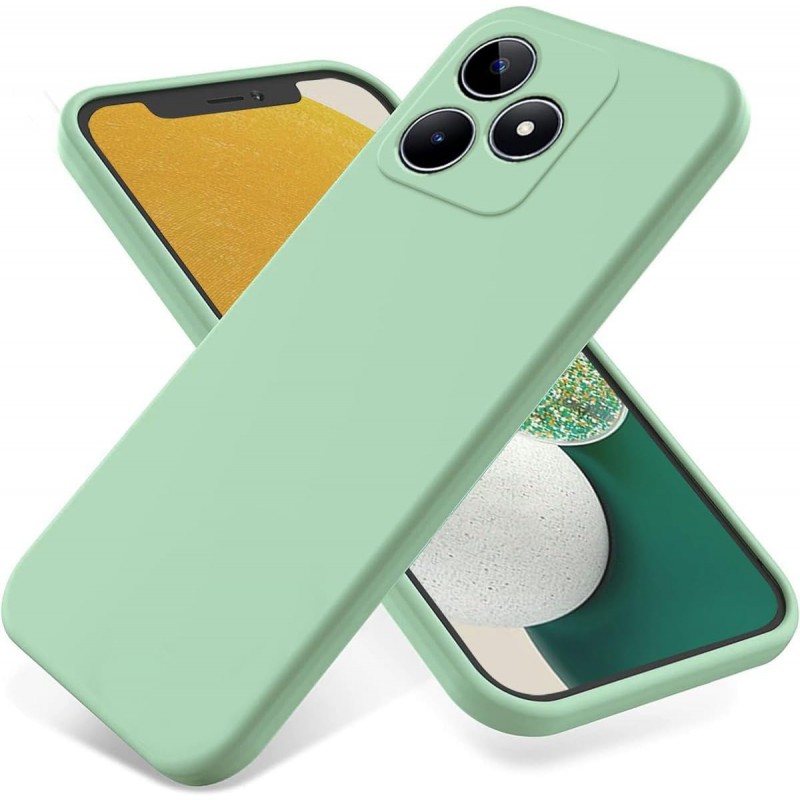 Θήκη Liquid Silicone Apple iPhone 16 Plus (6.7") Mint