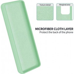 Θήκη Liquid Silicone Apple iPhone 16 Plus (6.7") Mint