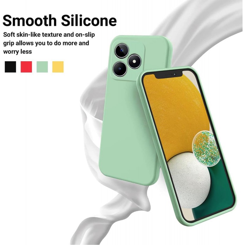 Θήκη Liquid Silicone Apple iPhone 16 Plus (6.7") Mint