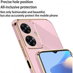 Θήκη TPU Electroplated Realme C55 Purple Θήκη TPU Electroplated Realme C55 Purple