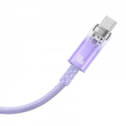 Καλώδιο Data Baseus Explorer USB to Type-C 100W 2m Blue (CATS010505) 