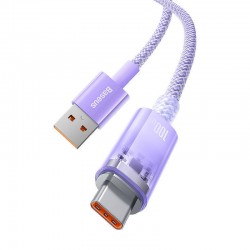 Καλώδιο Data Baseus Explorer USB to Type-C 100W 2m Blue (CATS010505) 