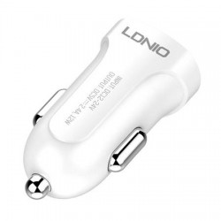 Φορτιστής Αυτοκινήτου Ldnio DL-C17 USB & Lightning Cable 12W White 