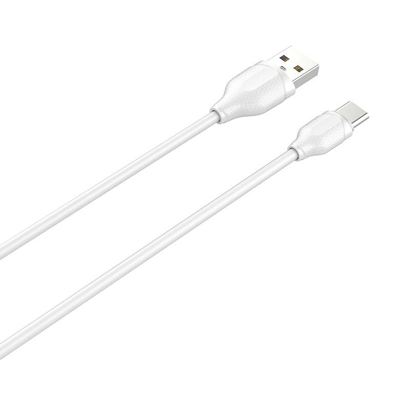 Καλώδιo Data Ldnio LS372 USB-A to Type-C 2m White
