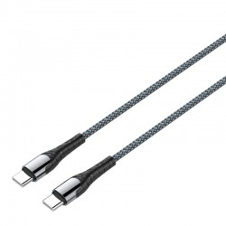 Καλώδιo Data Ldnio LC101 Type-C to Type-C 60W 1m Green