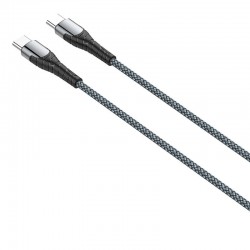 Καλώδιo Data Ldnio LC101 Type-C to Type-C 60W 1m Green
