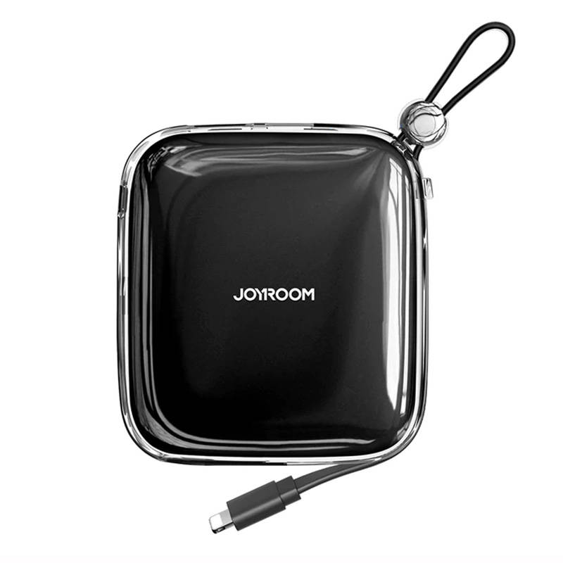 Εξωτερική Μπαταρία Joyroom JR-L002 Type-C Cable Jelly Powerbank 10000mAh Black