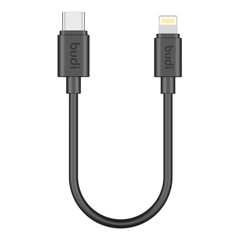 Καλώδιο Budi Type-C to Lightning 35W 25cm Black