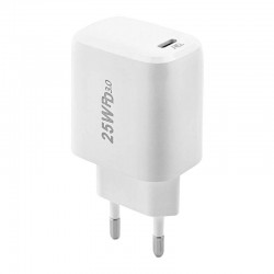 Φορτιστής Ταξιδιού Foneng Fast Charge EU40 USB-C 25W White
