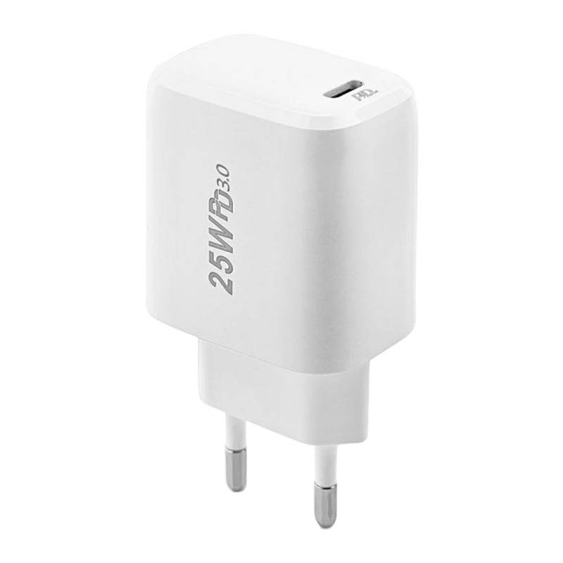 Φορτιστής Ταξιδιού Foneng Fast Charge EU40 USB-C 25W White