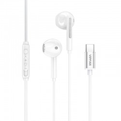 Ακουστικά Handsfree In-ear Vipfan M11 Type-C White