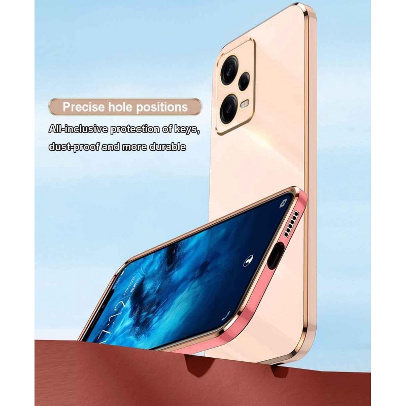 Θήκη TPU Electroplated Oppo Reno 11 F White Θήκη TPU Electroplated Oppo Reno 11 F White