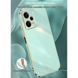Θήκη TPU Electroplated Oppo Reno 11 F White Θήκη TPU Electroplated Oppo Reno 11 F White