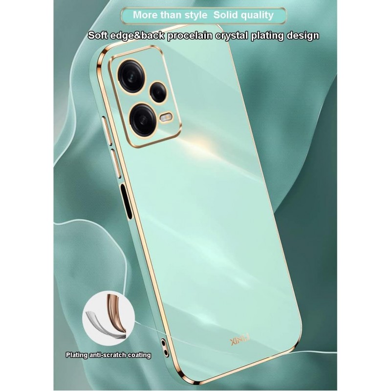 Θήκη TPU Electroplated Oppo Reno 11 F White Θήκη TPU Electroplated Oppo Reno 11 F White