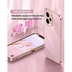 Θήκη TPU Electroplated Oppo Reno 11 F White Θήκη TPU Electroplated Oppo Reno 11 F White