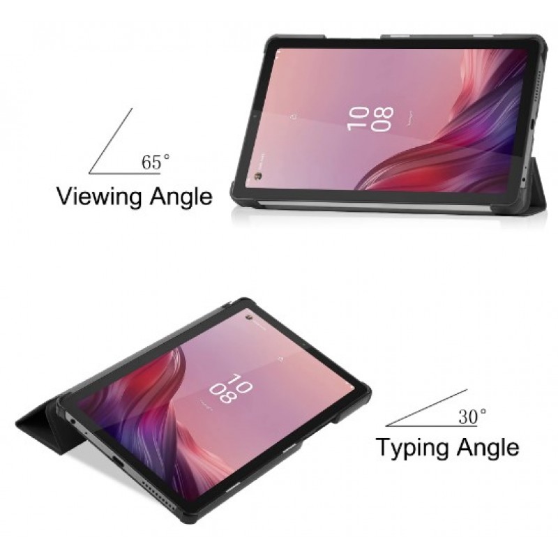 Θήκη Custer Three Fold Leather  Lenovo Tab M9 9" Dark Green
