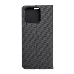 Θήκη Book Luna Carbon Xiaomi Redmi Note 14 Pro 5G / 14 Pro+ Plus 5G Black