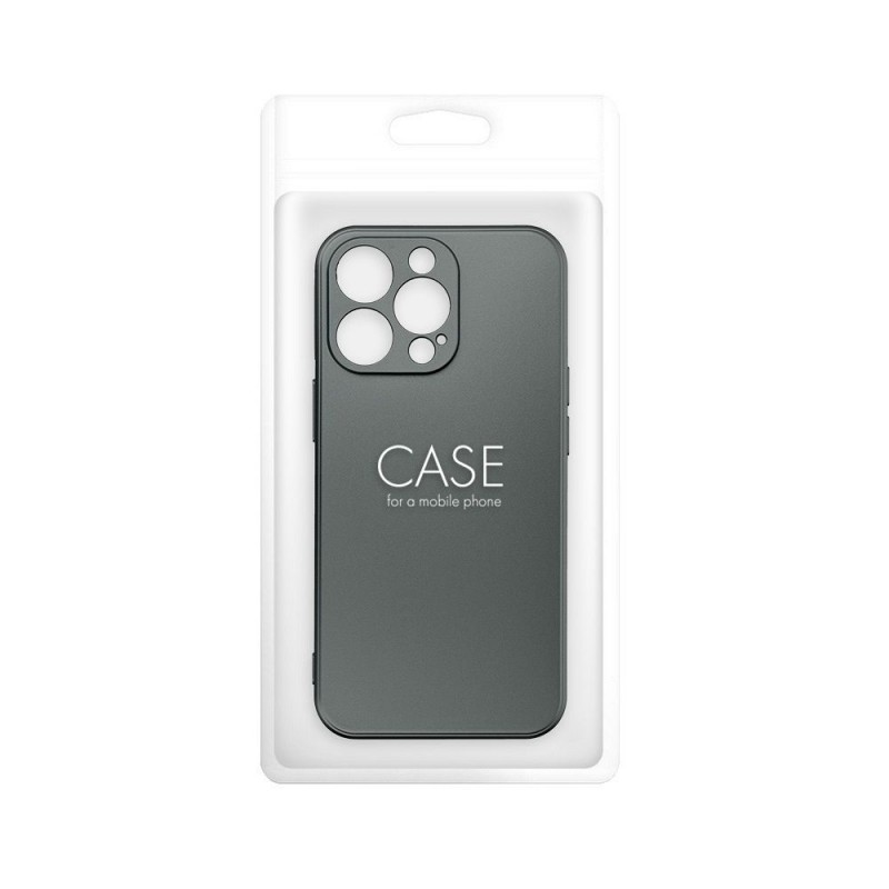 Θήκη Metallic Back Cover Apple iPhone 15 Pro Max (6.7") Grey
