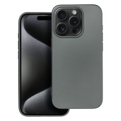 Θήκη Metallic Back Cover Apple iPhone 15 Pro Max (6.7") Grey