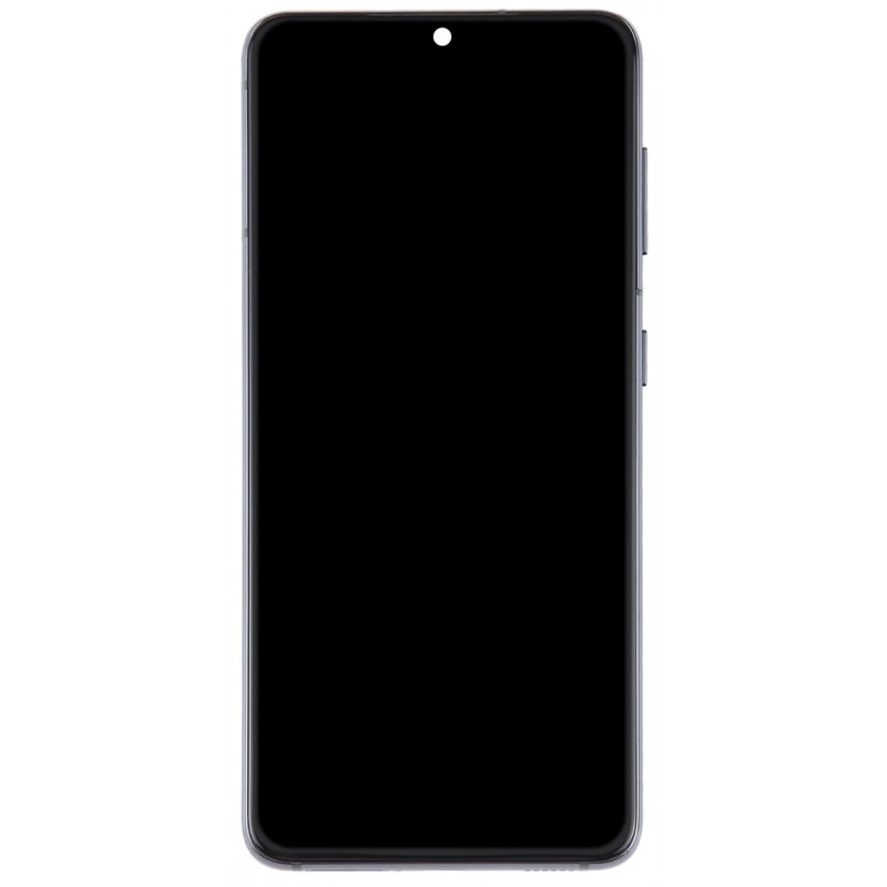 Οθόνη OLED & Μηχανισμός Αφής Samsung Galaxy S21 G991 Black With Frame (OEM) με 3 Χρόνια Εγγύηση
