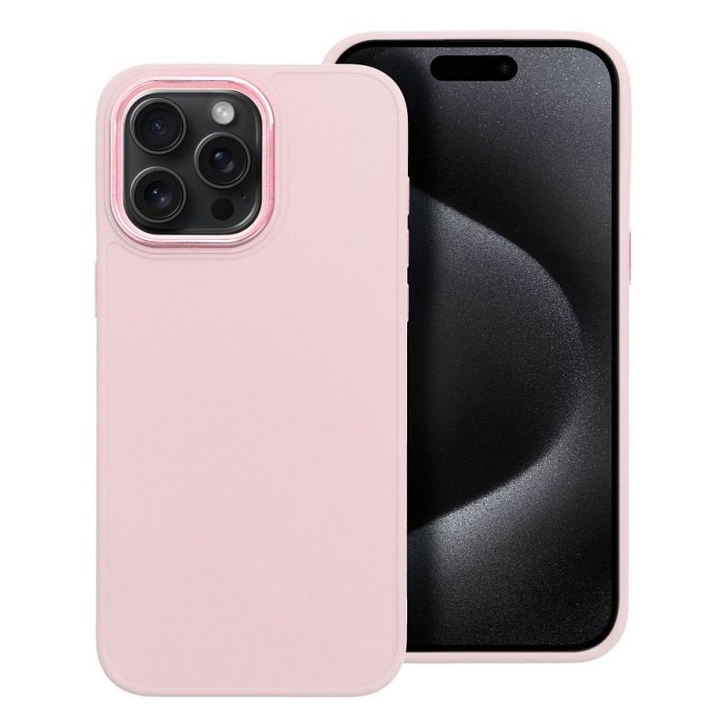 Θήκη Satin Case Apple iPhone 15 Pro Max (6.7") Powder Pink 