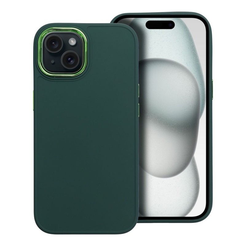 Θήκη Satin Case Apple iPhone 15 (6.1") Green