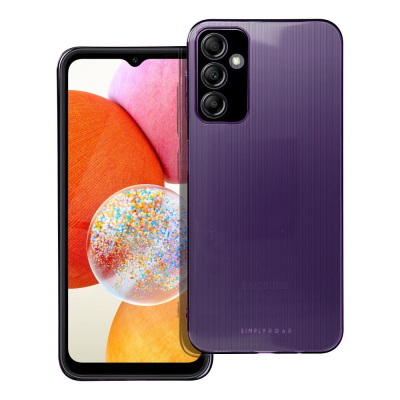 Θήκη Roar Pure Simple Fit Samsung Galaxy A14 4G / 5G SM-A146 Purple