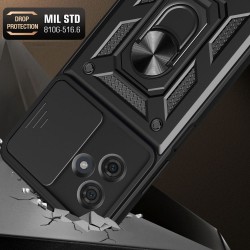 Θήκη Tech-Protect Camshield Pro Motorola Edge 60 Fusion Black Θήκη Tech-Protect Camshield Pro Motorola Edge 60 Fusion Black