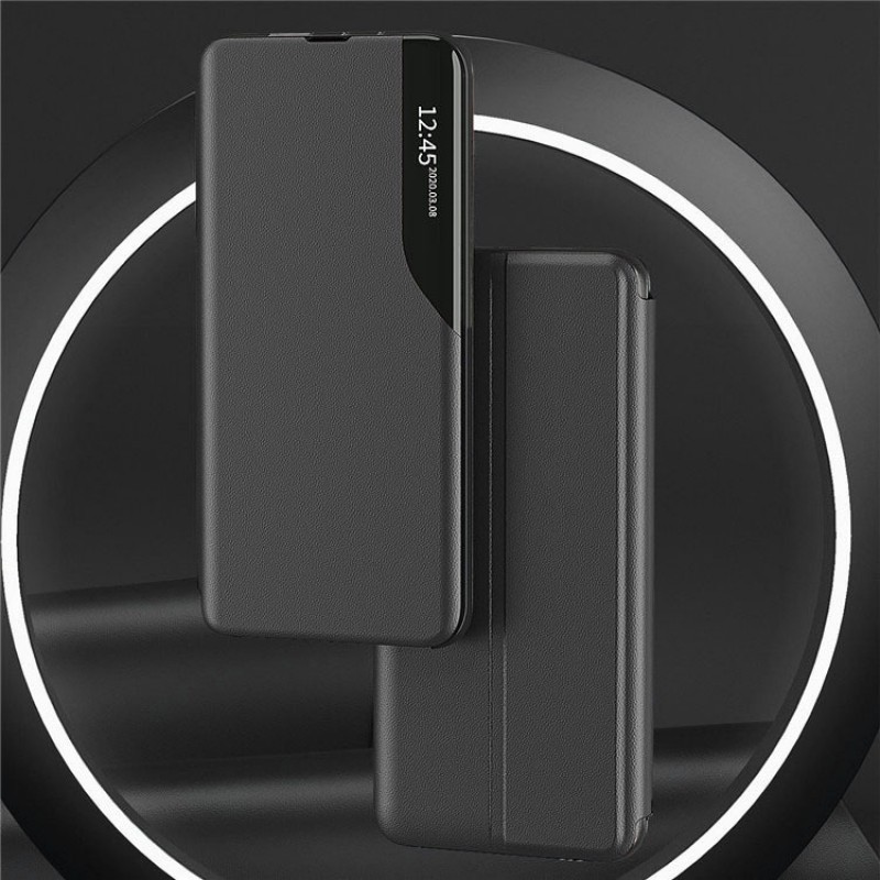 Θήκη Smart View Xiaomi Redmi 9 Black