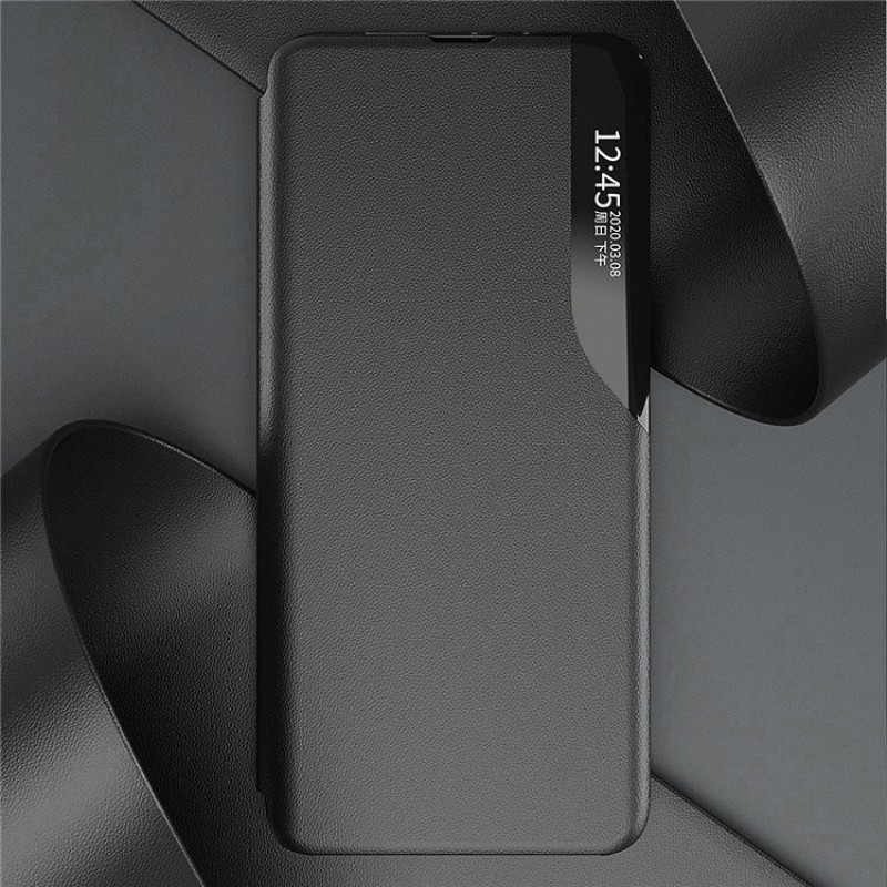 Θήκη Smart View Xiaomi Redmi 9 Black