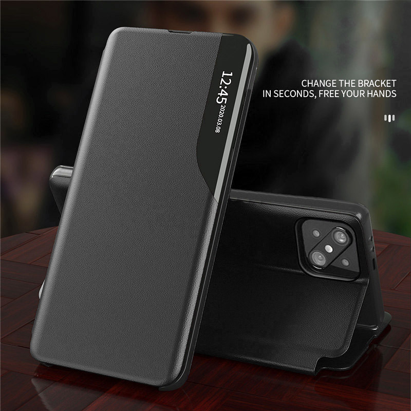 Θήκη Smart View Xiaomi Redmi 9 Black