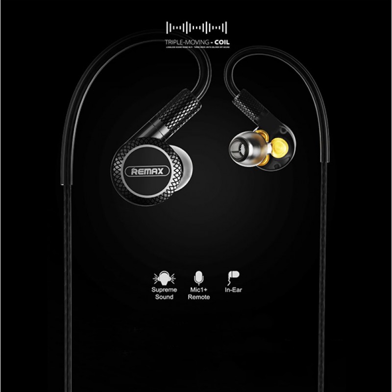 Ακουστικά Handsfree Remax RM-590 Silver