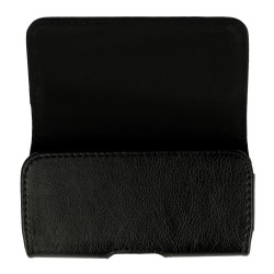 Θήκη Οριζόντια Belt Holster Wonder iPhone 11 Pro Max/ Galaxy A21S/A71/S10 Lite/S20+/Note 10+ (έως 6.7") Leather Black (Size 18)
