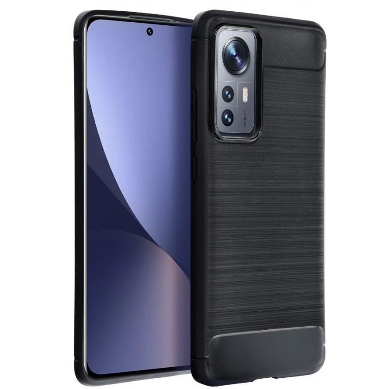 Θήκη TPU Carbon Fiber Brushed Xiaomi 13 Lite Black Θήκη TPU Carbon Fiber Brushed Xiaomi 13 Lite Black