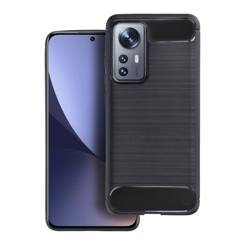 Θήκη TPU Carbon Fiber Brushed Xiaomi 13 Lite Black Θήκη TPU Carbon Fiber Brushed Xiaomi 13 Lite Black