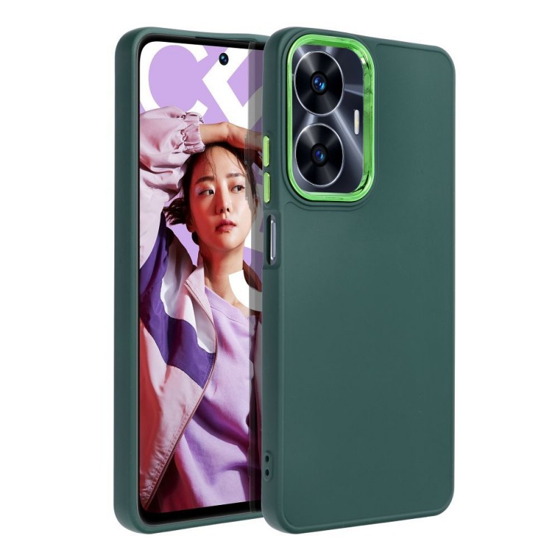Θήκη Satin Case Realme C55 Green Θήκη Satin Case Realme C55 Green