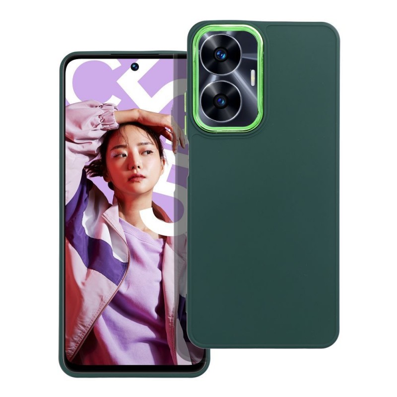 Θήκη Satin Case Realme C55 Green Θήκη Satin Case Realme C55 Green