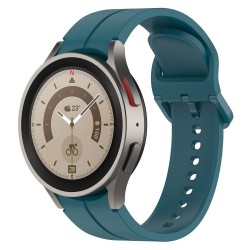 Ανταλλακτικό λουράκι QuickFit Smoothband With Colorful Buckle Green για Samsung Galaxy Watch 7 / 6 / 6 Classic / 5 / 5 Pro/ 4 / 4 Classic