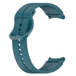 Ανταλλακτικό λουράκι QuickFit Smoothband With Colorful Buckle Green για Samsung Galaxy Watch 7 / 6 / 6 Classic / 5 / 5 Pro/ 4 / 4 Classic