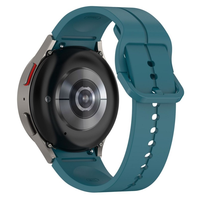 Ανταλλακτικό λουράκι QuickFit Smoothband With Colorful Buckle Green για Samsung Galaxy Watch 7 / 6 / 6 Classic / 5 / 5 Pro/ 4 / 4 Classic