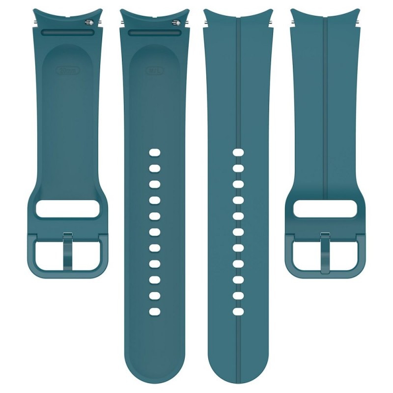 Ανταλλακτικό λουράκι QuickFit Smoothband With Colorful Buckle Green για Samsung Galaxy Watch 7 / 6 / 6 Classic / 5 / 5 Pro/ 4 / 4 Classic