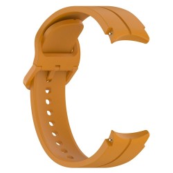 Ανταλλακτικό λουράκι QuickFit Smoothband With Colorful Buckle Yellow για Samsung Galaxy Watch 7 / 6 / 6 Classic / 5 / 5 Pro/ 4 / 4 Classic