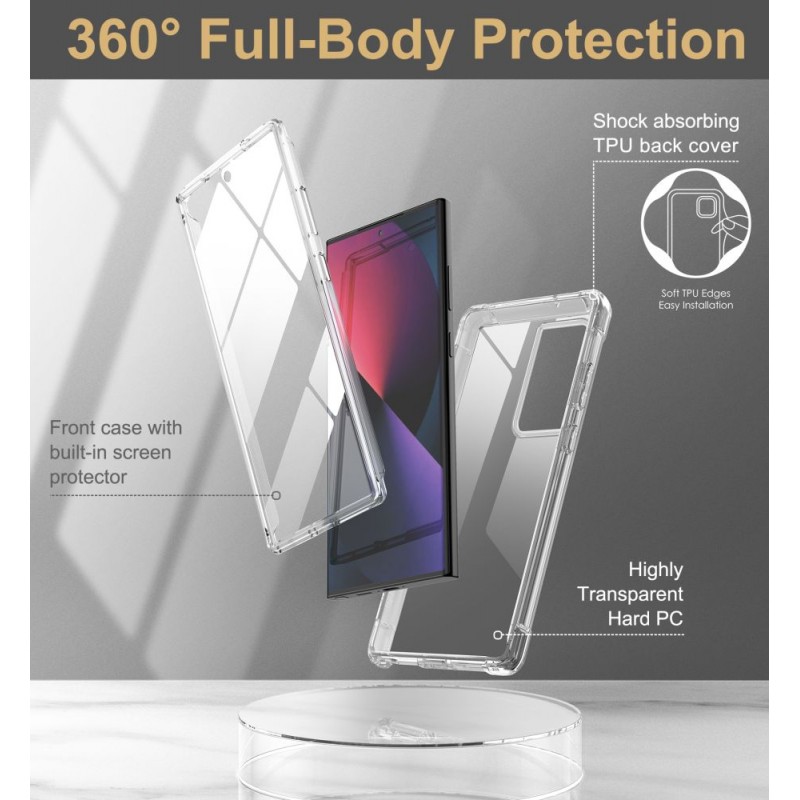 Θήκη Tech-Protect Kevlar Samsung Galaxy S23 Ultra 5G S918 Black