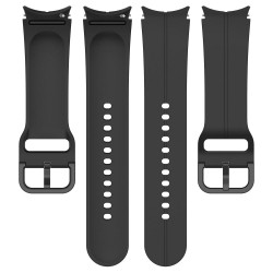Ανταλλακτικό λουράκι QuickFit Smoothband With Colorful Buckle Black για Samsung Galaxy Watch 7 / 6 / 6 Classic / 5 / 5 Pro/ 4 / 4 Classic