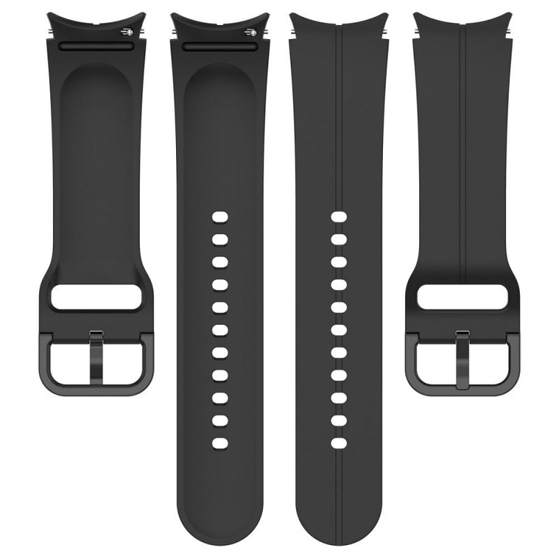 Ανταλλακτικό λουράκι QuickFit Smoothband With Colorful Buckle Black για Samsung Galaxy Watch 7 / 6 / 6 Classic / 5 / 5 Pro/ 4 / 4 Classic