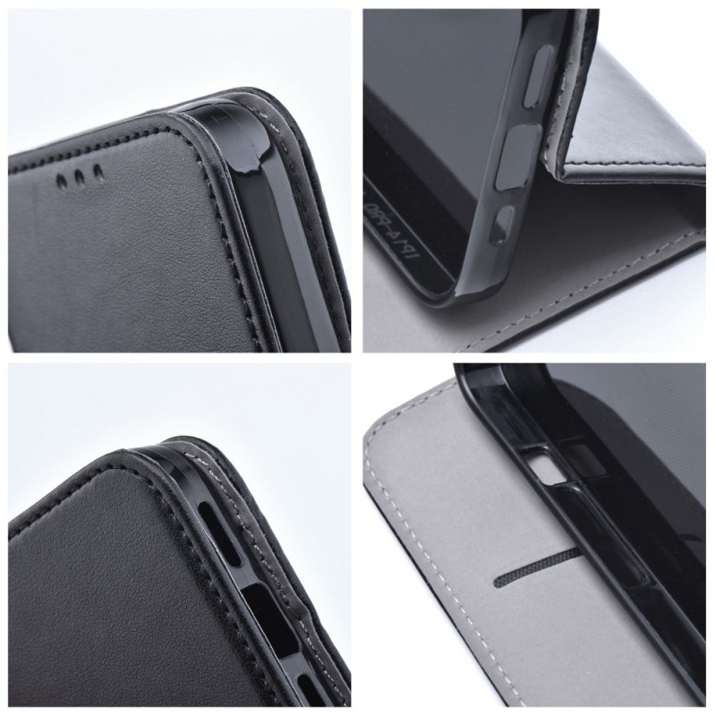 Θήκη Smart Magneto Book Leather Wallet Motorola Moto G53 / G13 / G23 Black