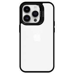 Θήκη Tel-Protect Kickstand & Camera Glass Apple iPhone 15 Pro Max (6.7") Black