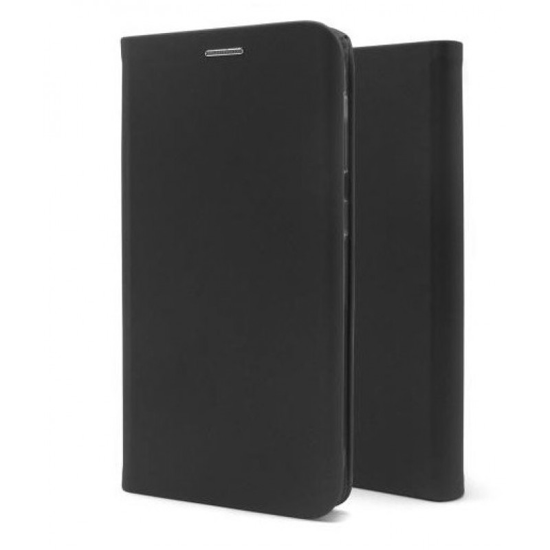 Θήκη Flip Book iNOS Leather Wallet Samsung Galaxy S21 5G G991 Curved S-Folio Black